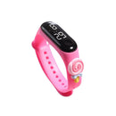 Relógio Digital Impermeável Para Crianças, Pulseira De Desenhos Animados - Gaviopes