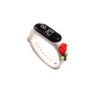 Relógio Digital Impermeável Para Crianças, Pulseira De Desenhos Animados - Gaviopes