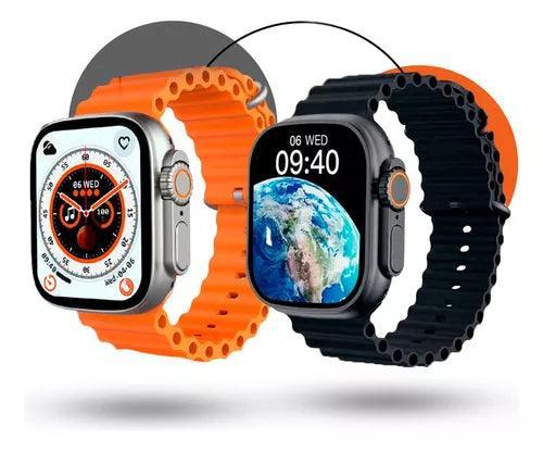 Smartwatch Serie 9 Ultra Original 2023 | 100% A Prova D'água Acompanha Pulseira Extra E Um Fone Bluetooth Pro 6 - Gaviopes